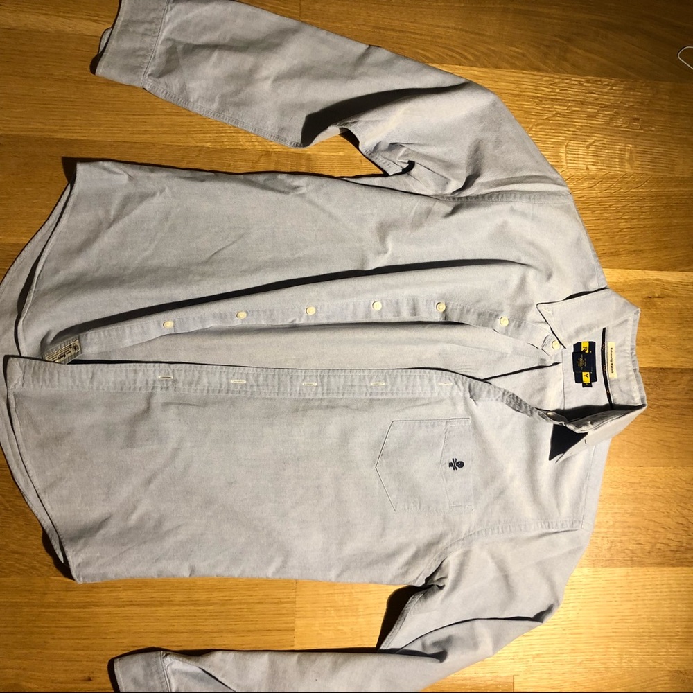 Polo Rugby Blue Oxford Shirt